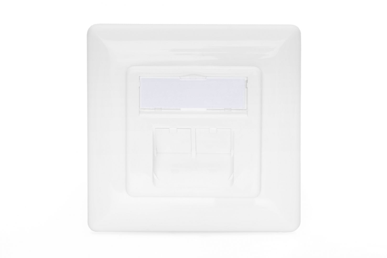 Digitus DN-9007-1 csatlakozóaljzat 2 x RJ-45 White
