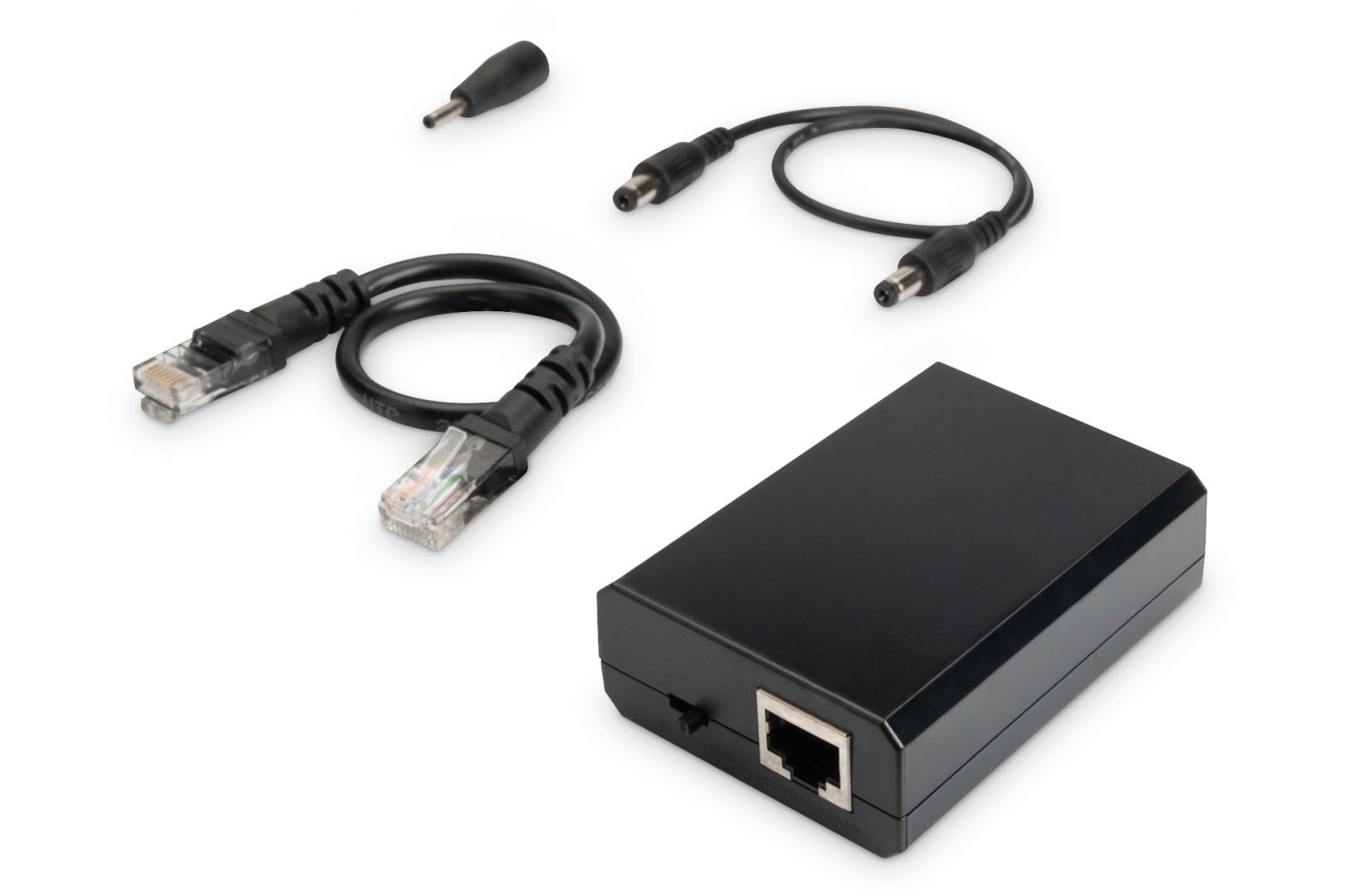 Digitus DN-95205 PoE adapter Gigabit Ethernet 12 V Black