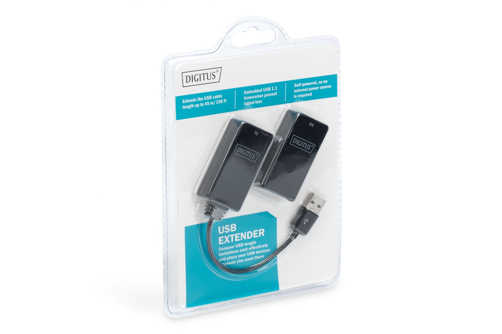 Digitus DA-70139-2 konzol extender Black