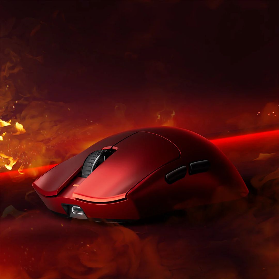 ATK Blazing Sky X1 Gaming Wireless Bluetooth Mouse Metallic Red