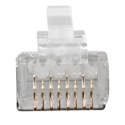 ACT FA2001 RJ45 (8P/8C) CAT6A shielded modulaire connector for round cable with solid or standed conductors 25db/cs