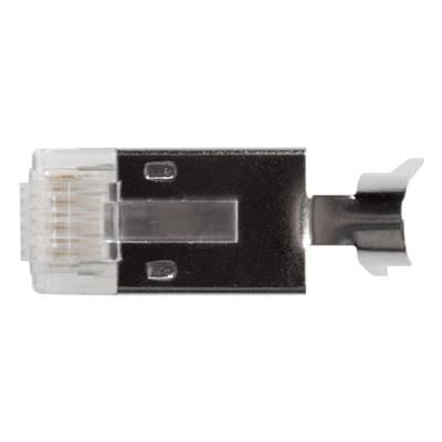 ACT FA2001 RJ45 (8P/8C) CAT6A shielded modulaire connector for round cable with solid or standed conductors 25db/cs
