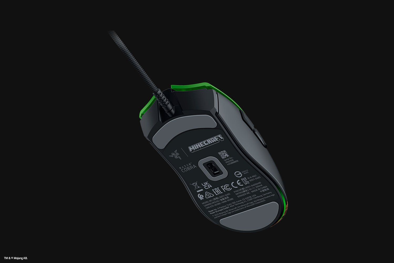 Razer Cobra Gaming Mouse Mindecraft Edition