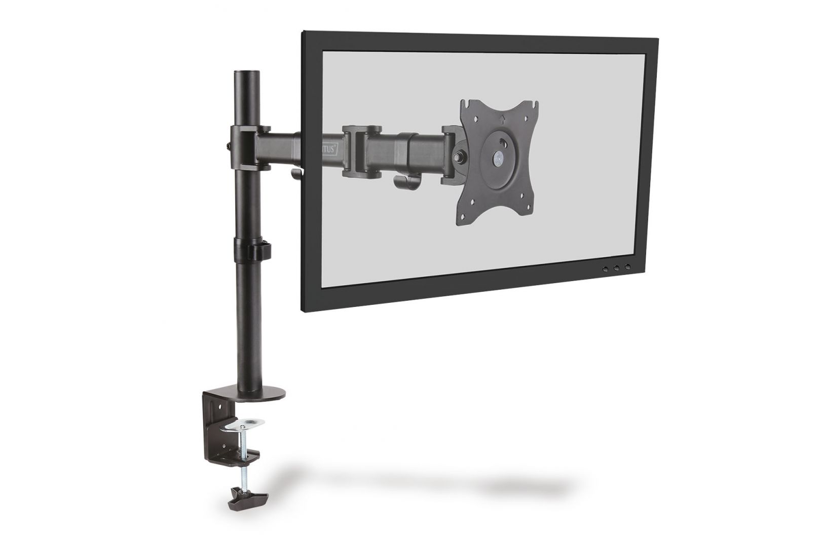 Digitus DA-90361 Universal Single Monitor Clamp Mount Black