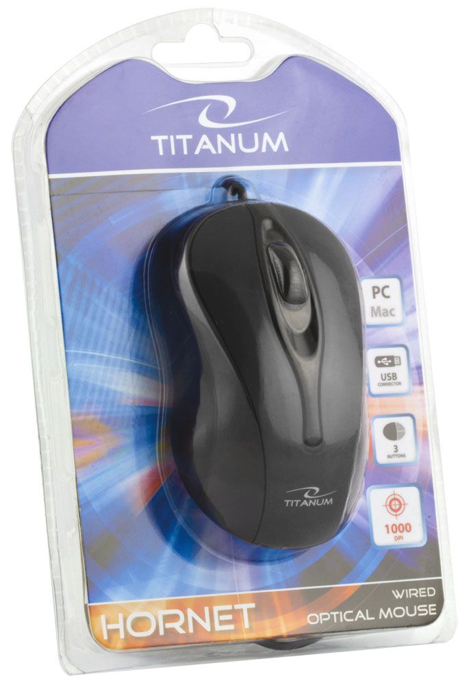 Esperanza Titanum Hornet Mouse Black