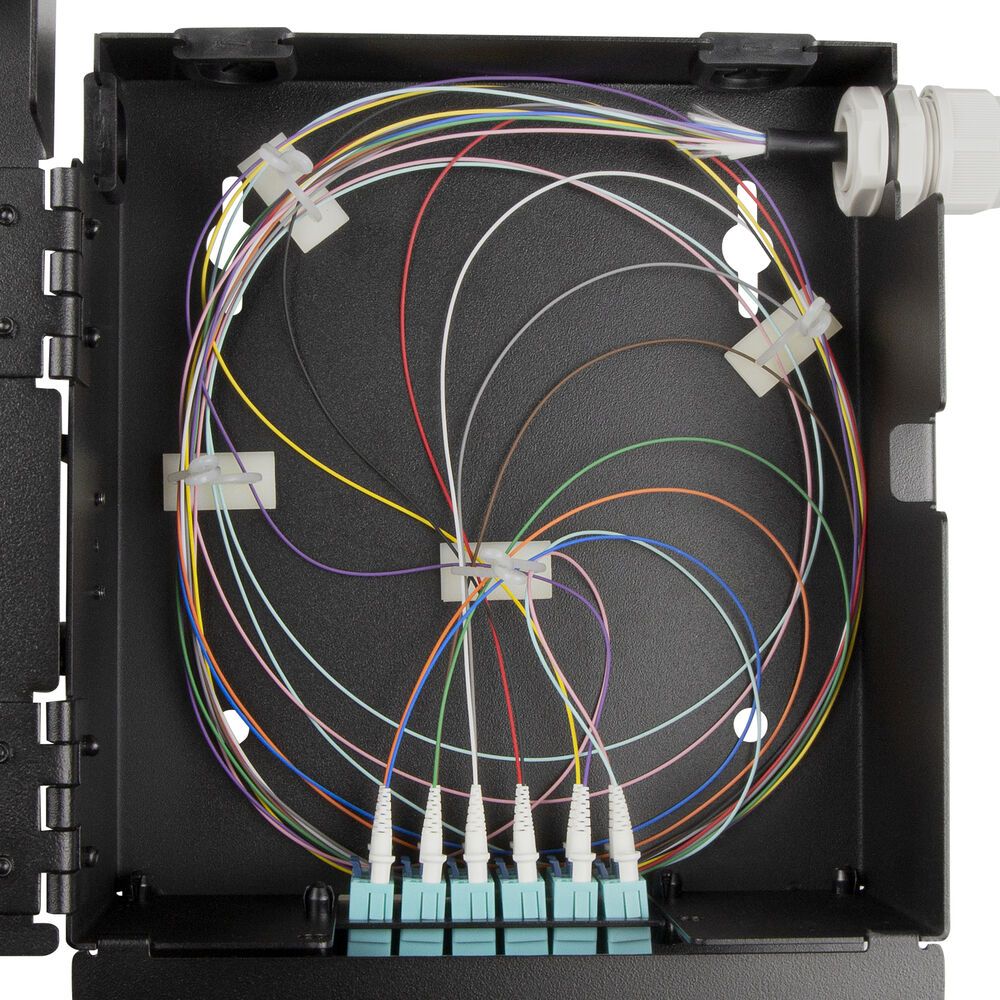 ACT Fiber patch box for Pre-terminated and MTP/MPO adapters 2 slots