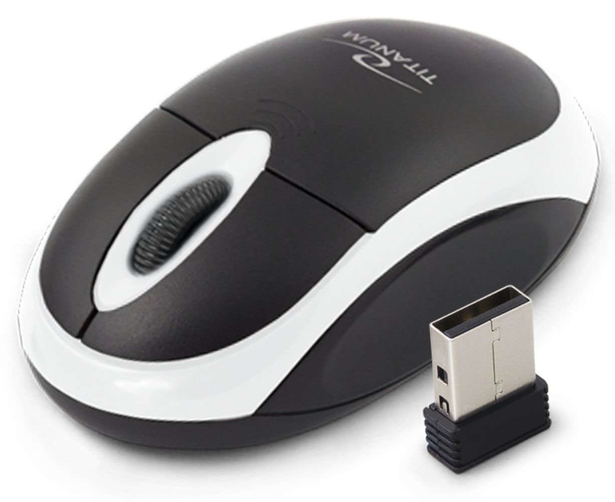 Esperanza Titanum Vulture Wireless mouse Black/White