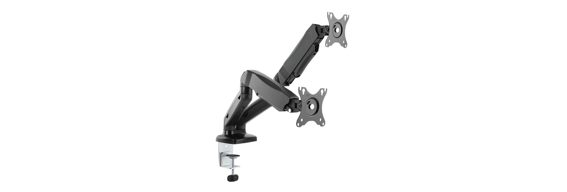 Raidsonic IcyBox IB-MS304-T Monitor Stand Table Support For Two Monitors Up To 27
