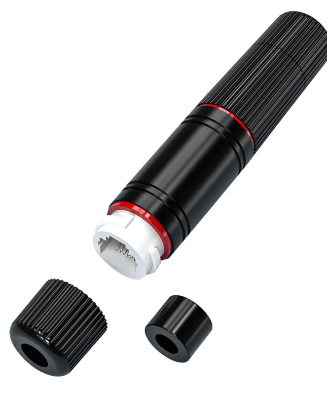 Nestron UTP RJ45 toldó; Cat6; IP67 kültéri