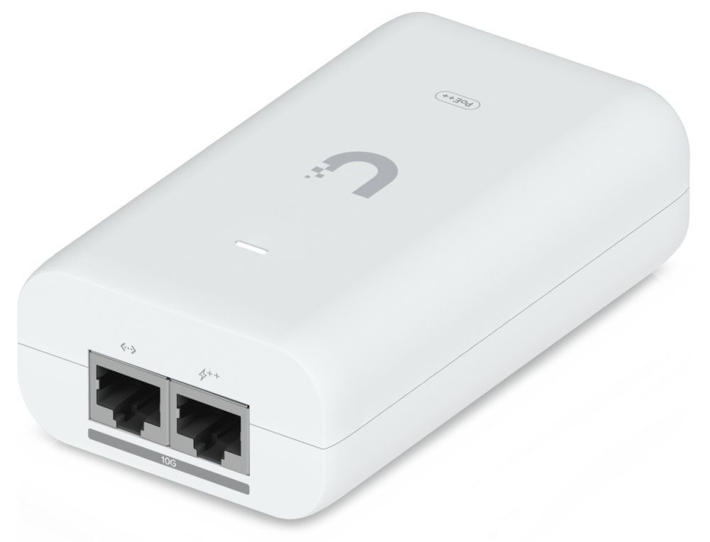Ubiquiti UniFi 10G PoE++ Adapter (60W) White