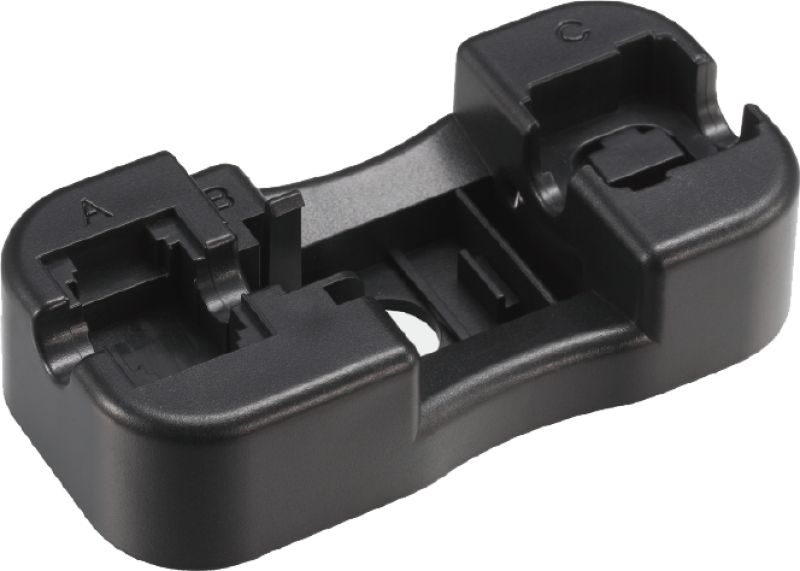 Nestron Betűző segédfoglalat keystone csatlakozókhoz; kompatibilis a 90 és 180 fokos keystone modulokkal is