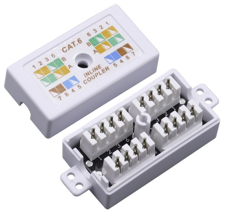 Nestron Kábel toldó; árnyékolatlan; Cat6; krone IDC