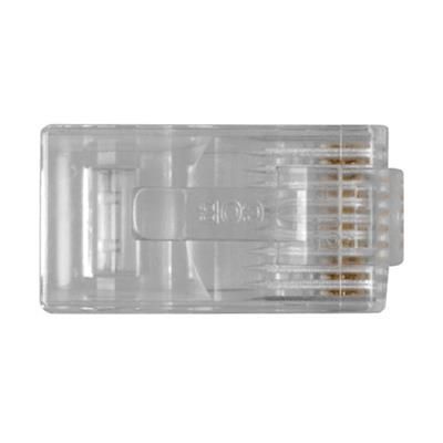 ACT RJ48 (10P/10C) modulaire connector for flat cable (25 pcs)
