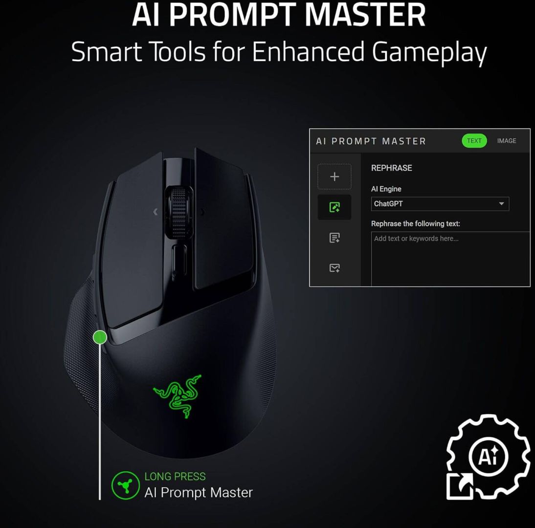 Razer Razer Basilisk Mobile Mouse Black
