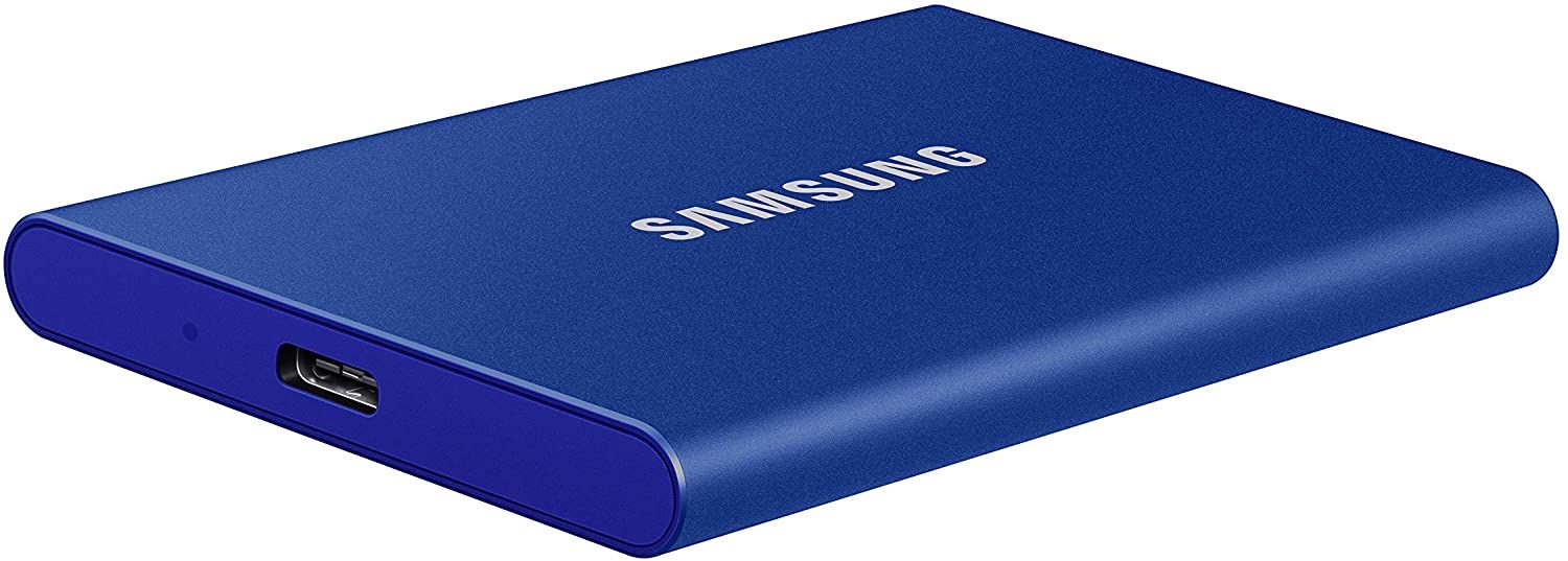 Samsung 1TB USB3.2/USB Type-C T7 Indigo Blue