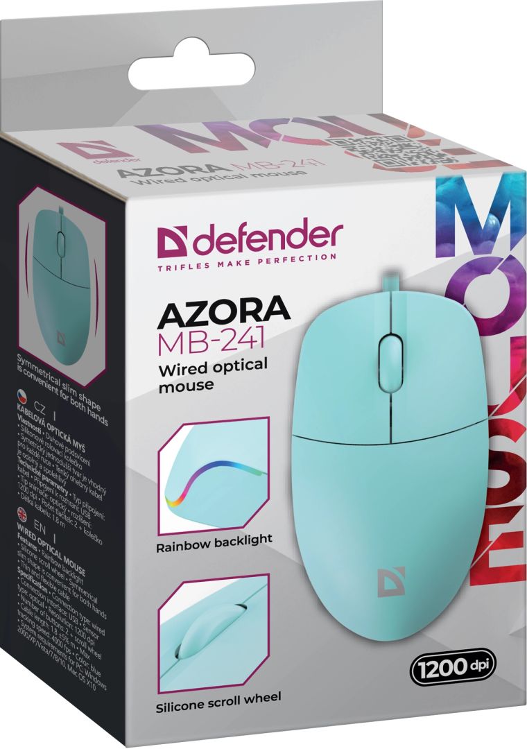 Defender Azora MB-241 Mouse Blue