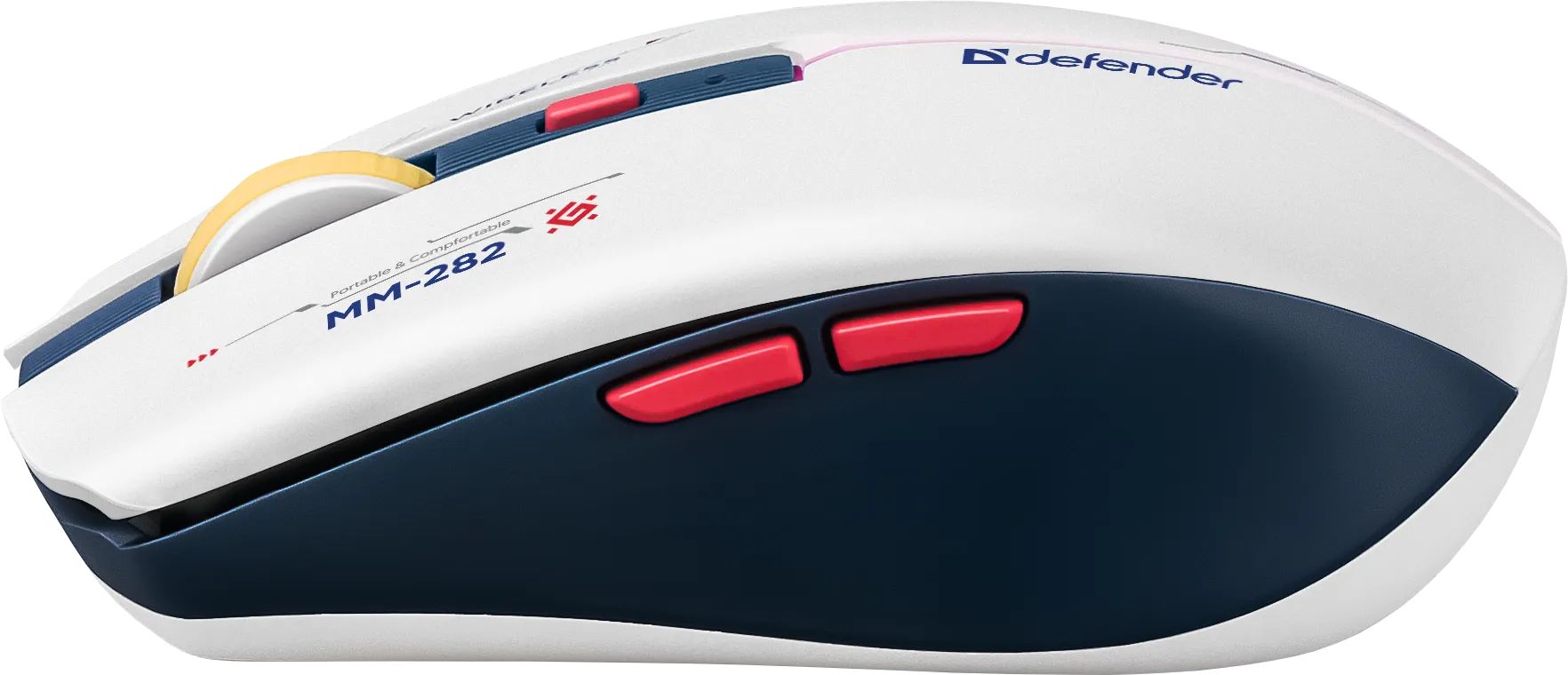 Defender Dila MM-282 Wireless Gaming Mouse White/Blue