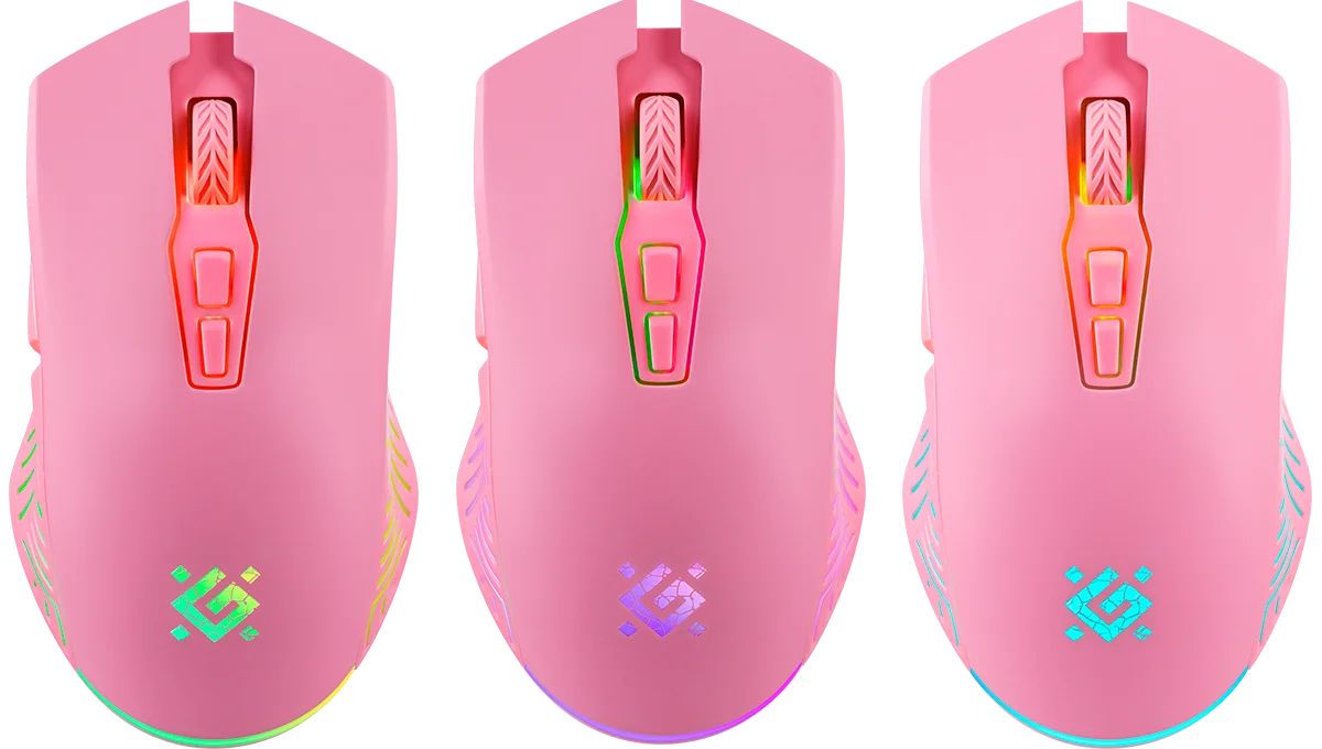 Defender Pandora GM-502 Wireless Gaming Mouse Pink