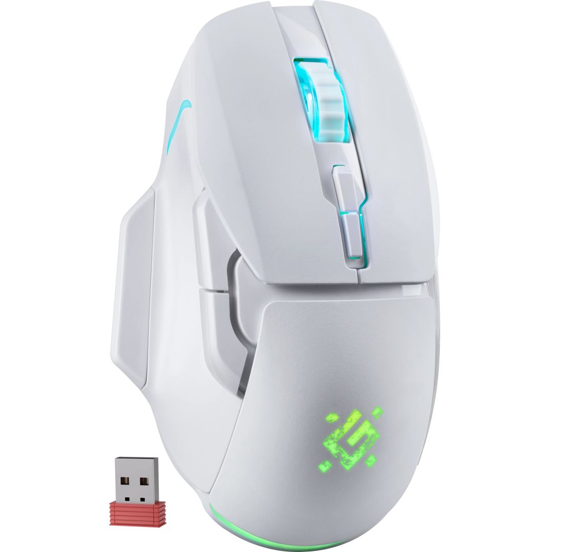 Defender Stix GM-009 Wireless Gaming Mouse White