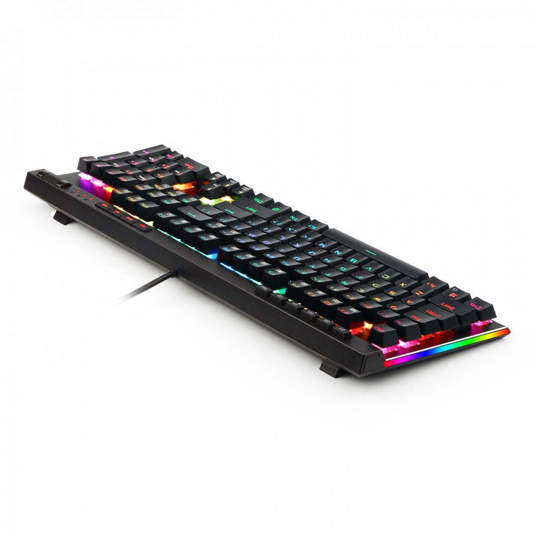 Redragon Vata RGB Mechanical Gaming Keyboard Blue Switches Black HU