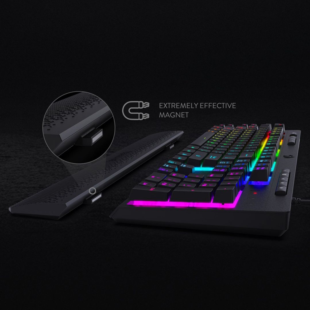 Redragon Shiva RGB Membrane Gaming Keyboard Black HU