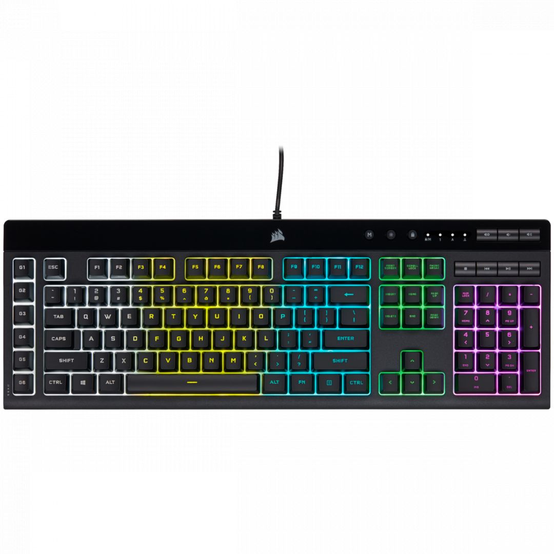 Corsair K55 RGB Pro Gaming keyboard Black US