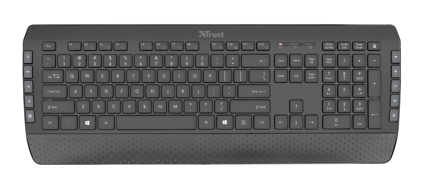 Trust Tecla-2 Wireless Keyboard + Mouse Black HU