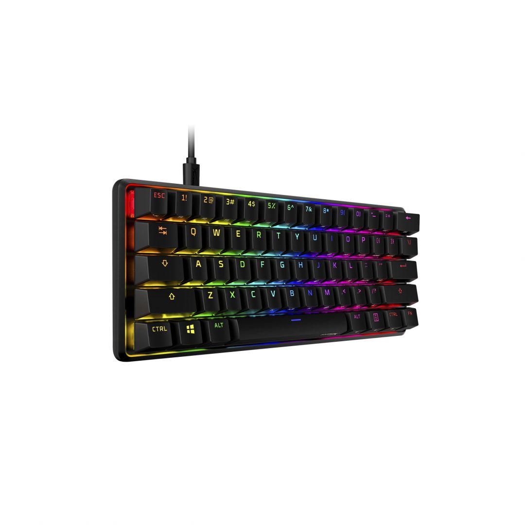 Kingston HyperX Alloy Origins 60 HyperX Red Mechanical Gaming Keyboard Black US