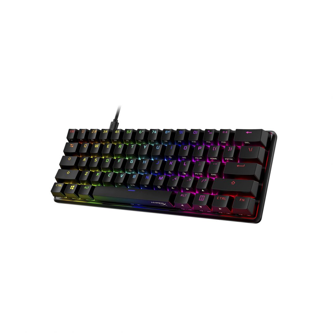 Kingston HyperX Alloy Origins 60 HyperX Red Mechanical Gaming Keyboard Black US