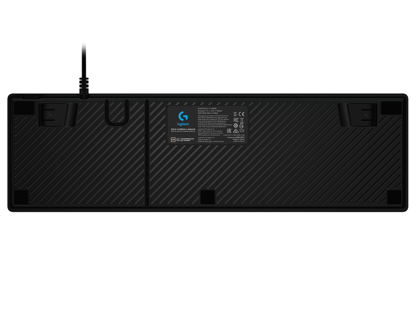 Logitech G513 GX Brown Tactile Gaming Keyboard Carbon US