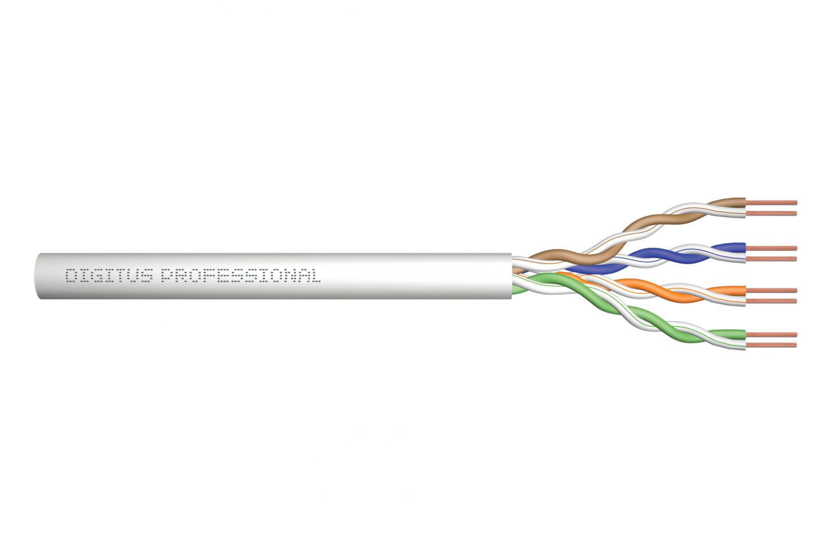 Digitus CAT5e U-UTP Installation Cable 100m Grey