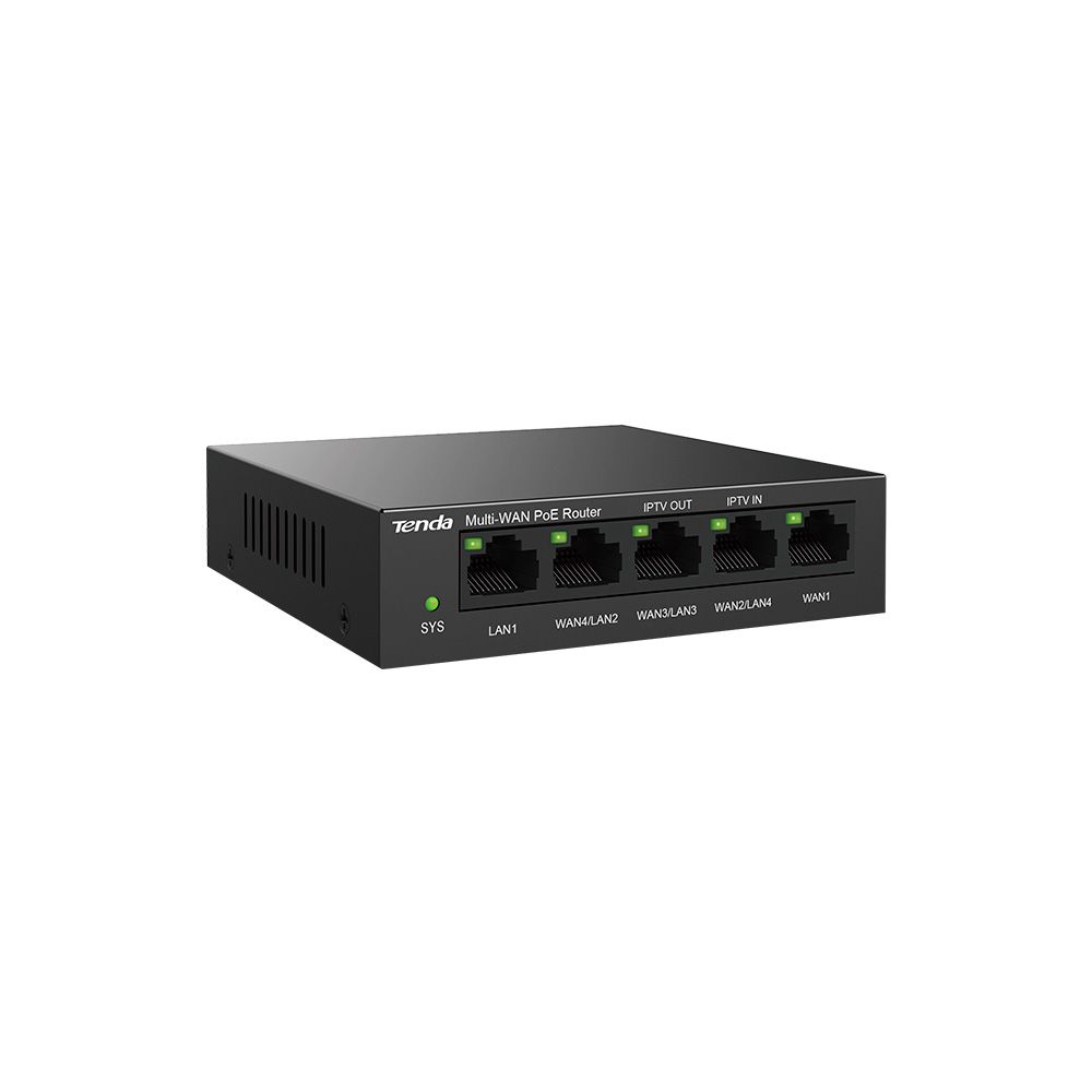 Tenda G0-5G-PoE 5 Port Gigabit Ethernet PoE Router