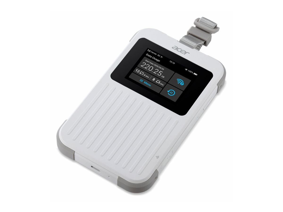 Acer Connect M6E 5G Mobile WiFi Router White