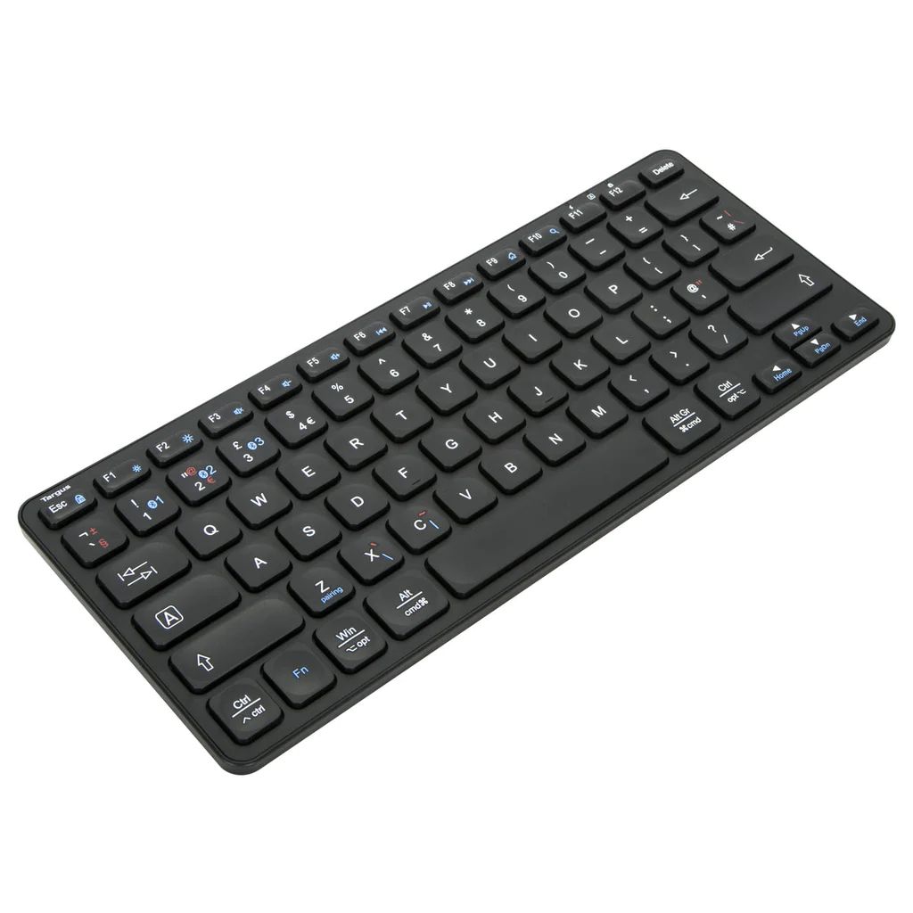 Targus Compact Multi-Device Bluetooth Antimicrobial Keyboard Black UK