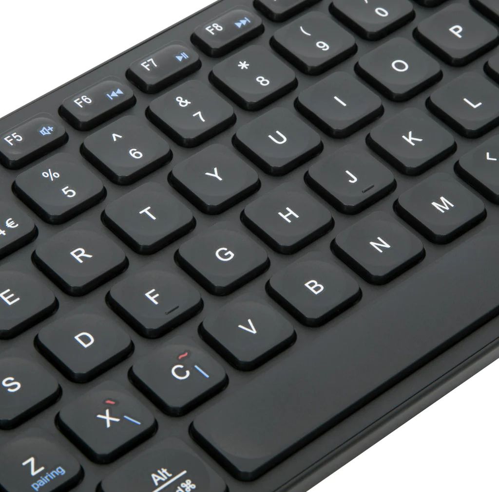Targus Compact Multi-Device Bluetooth Antimicrobial Keyboard Black UK