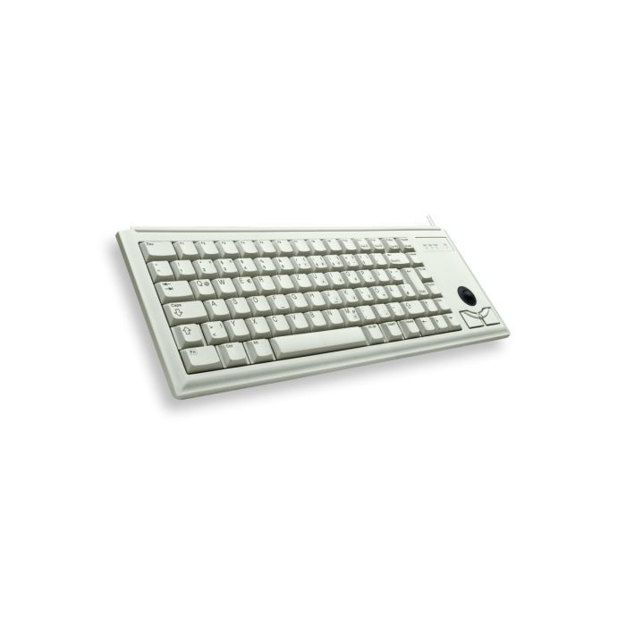 Cherry G84-4400 Compact Keyboard USB Light Grey DE