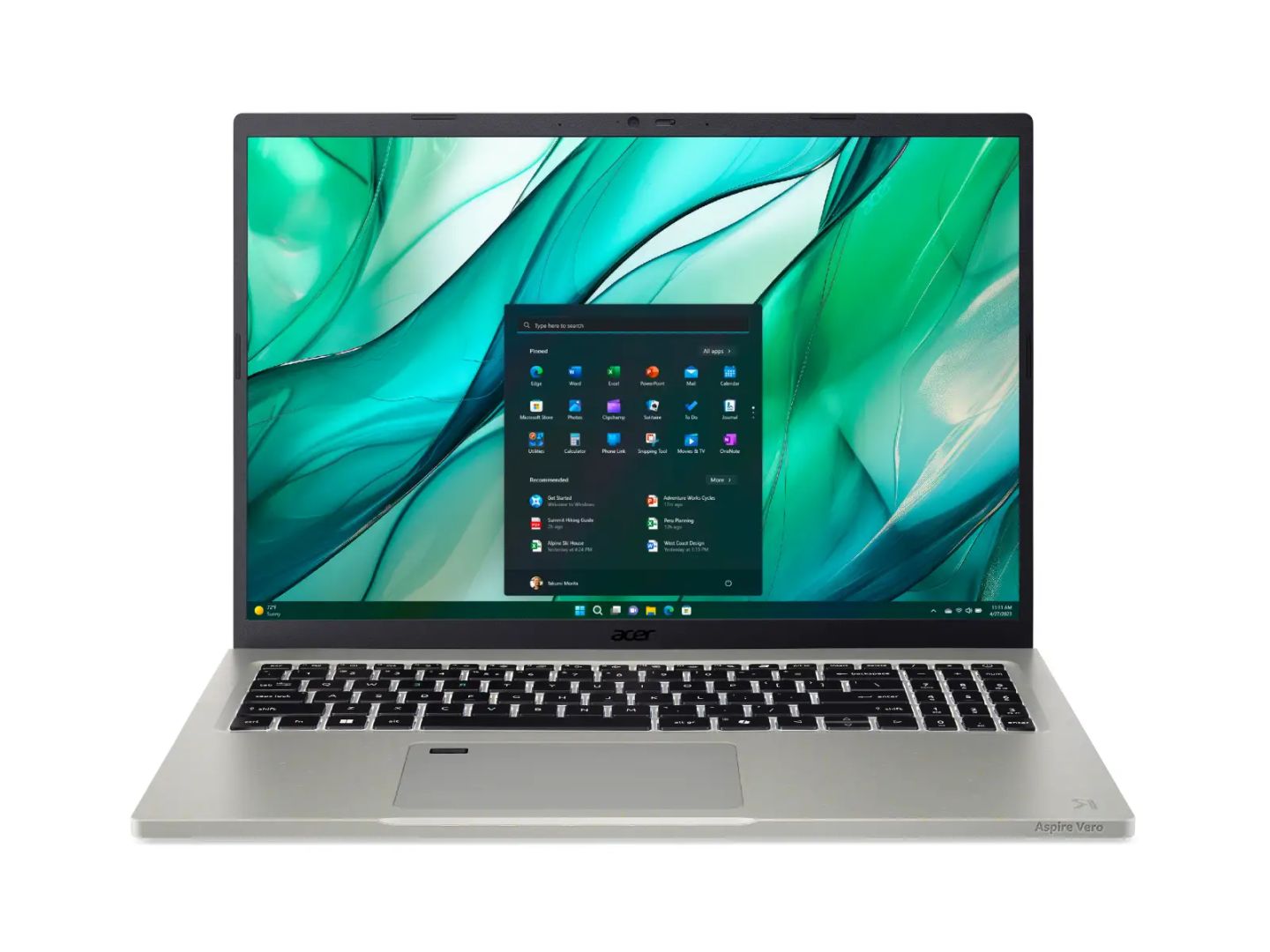 Acer Aspire Vero AV16-71P-53P3 Cobblestone Grey