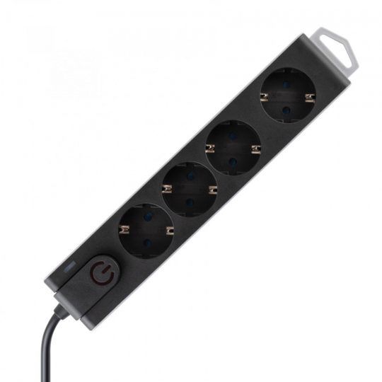 SAL NVT 4K-3/BK Túlfeszültségvédő Kapcsolóval 4DIN 3m Black