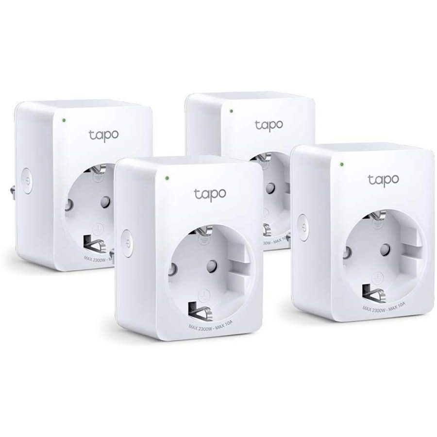 TP-Link Tapo P100 Mini Smart Wi-Fi Socket (4-pack)