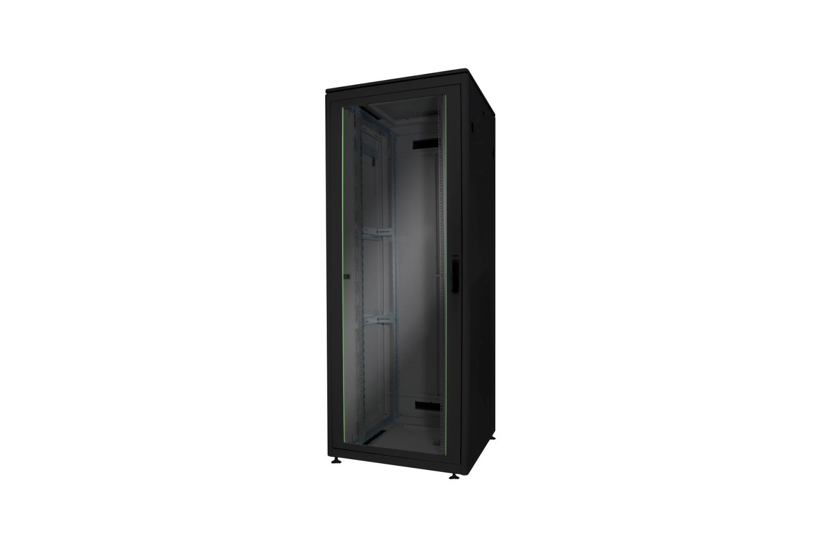 Digitus DN-19 32U-8/8-B-1 Szabadon álló Rackszekrény Black 