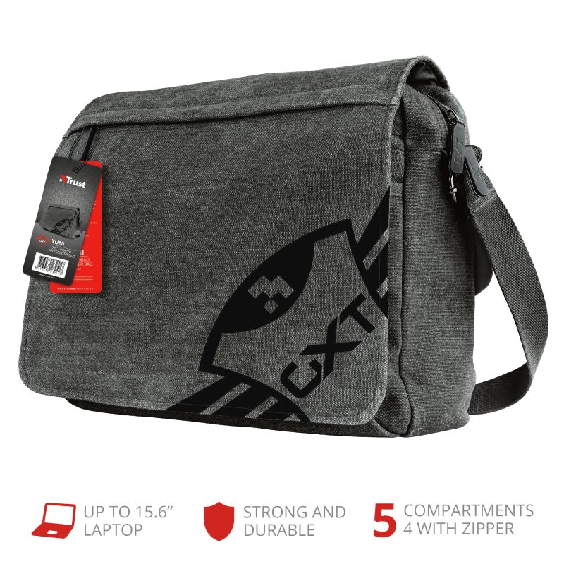 Trust GXT 1260 Yuni Gaming Messenger Bag 15,6