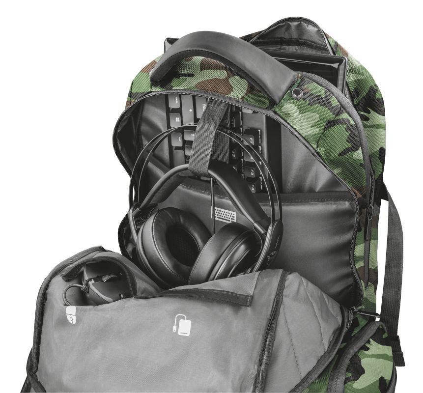 Trust GXT 1250G Hunter Gaming Backpack 17,3