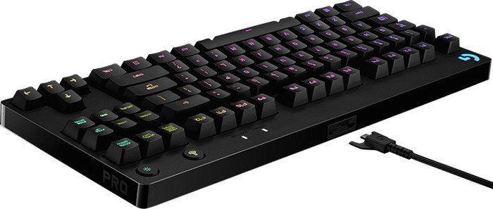 Logitech G Pro TKL Clicky Mechanical Gaming Keyboard Black UK