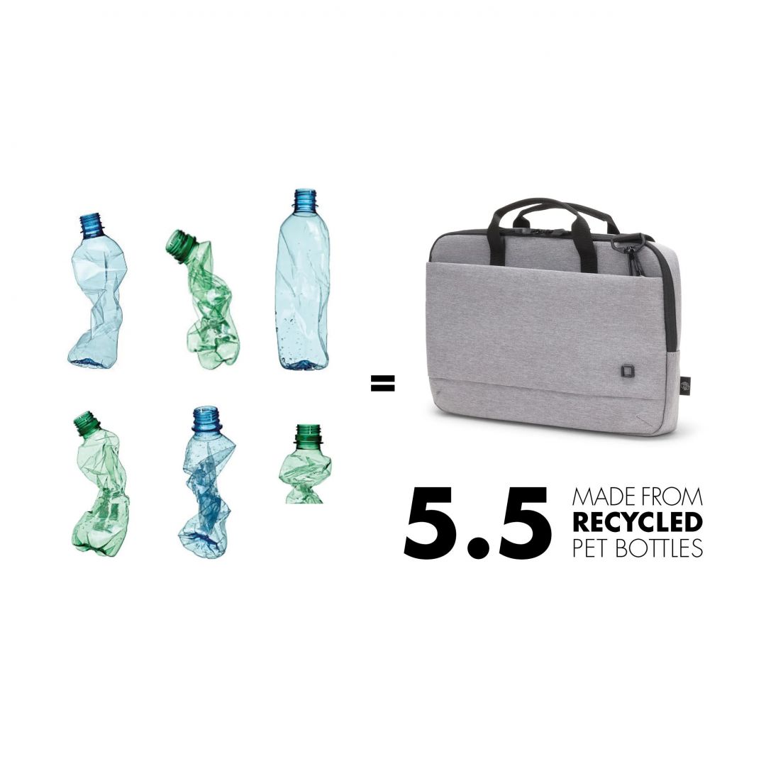Dicota Laptop Case Slim Eco Motion 15,6
