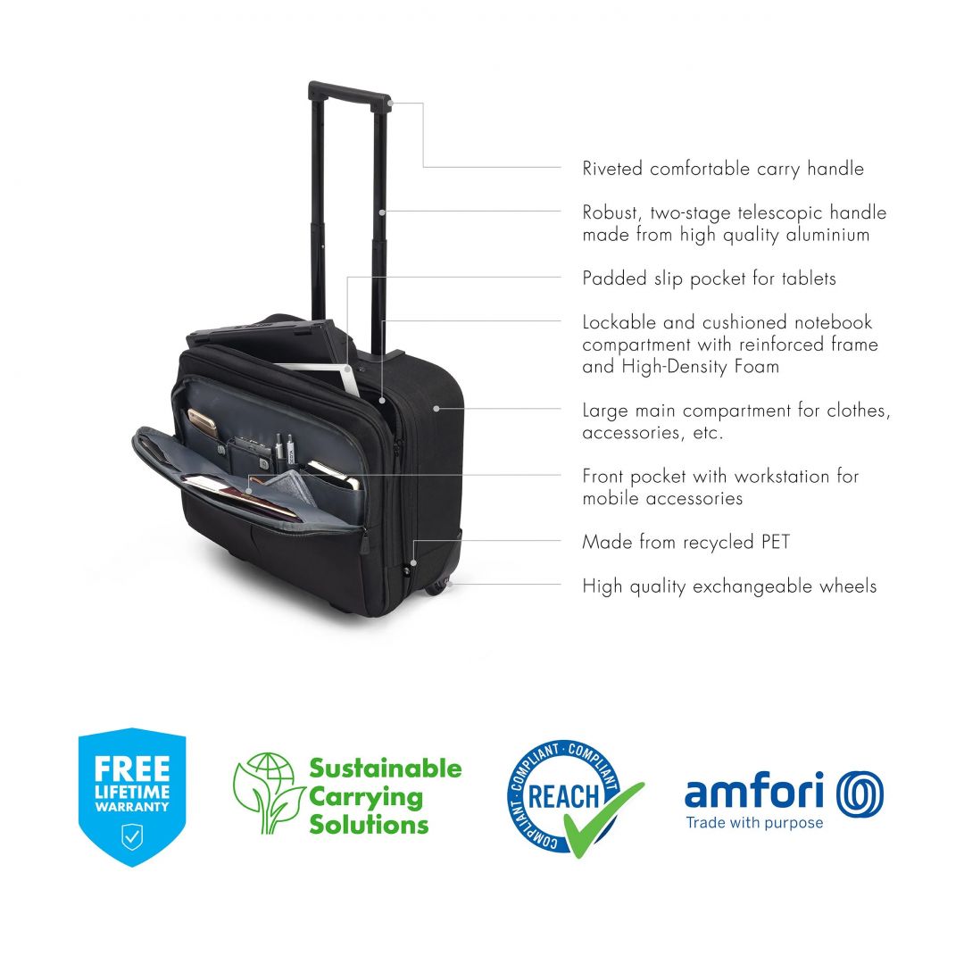 Dicota Laptop Roller Eco Multi Scale 15,6