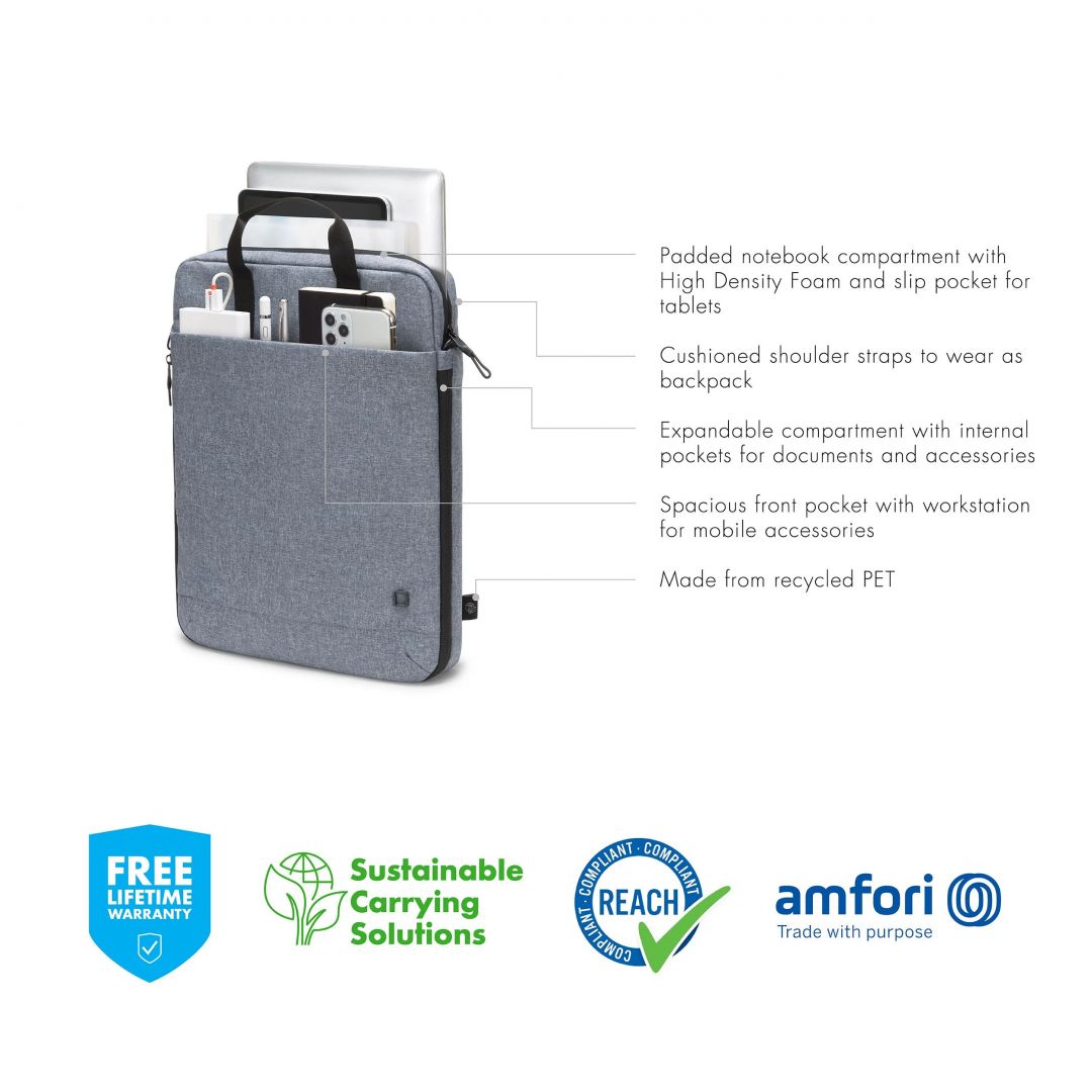 Dicota Laptop Tote Bag Eco 15,6