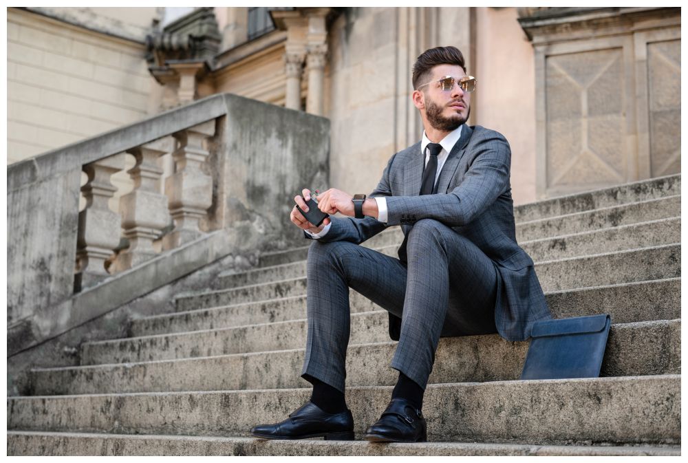 FIXED Oxford leather case for Apple MacBook Air 15