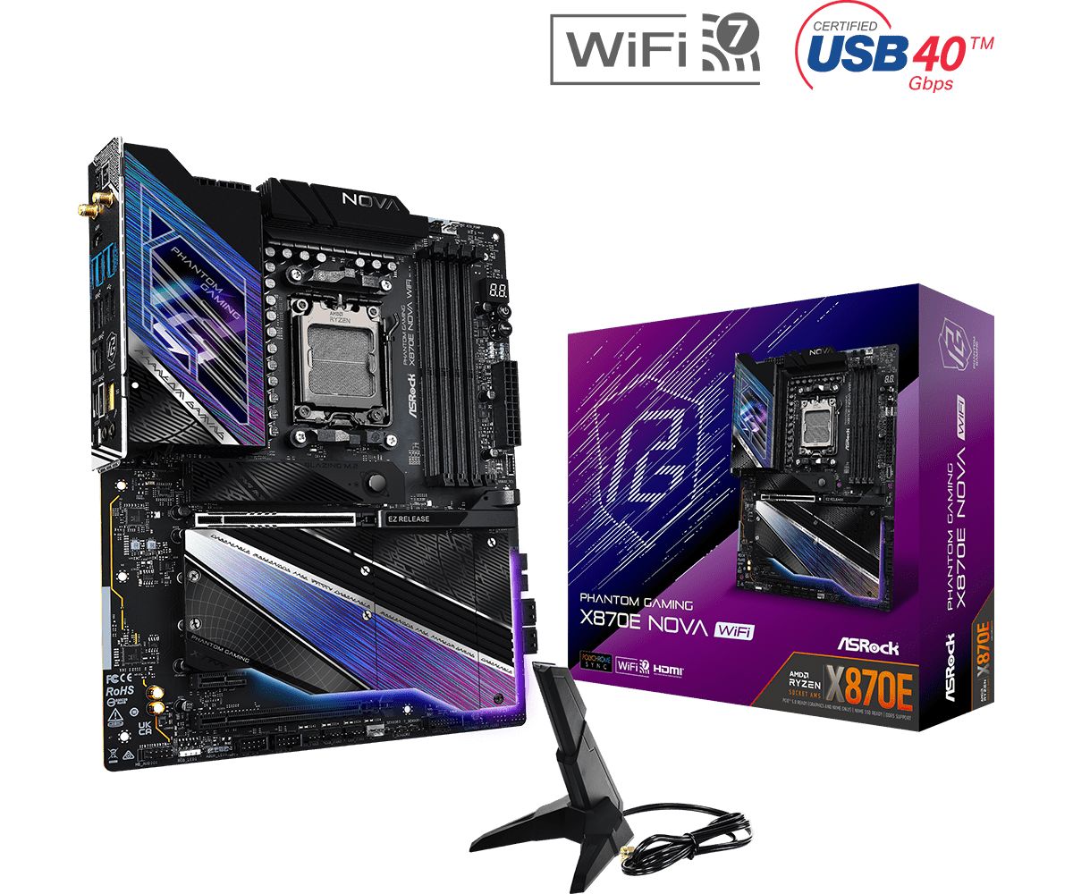ASRock X870E NOVA WIFI