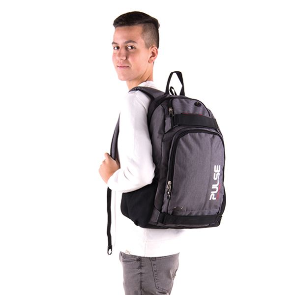 Pulse Scate Gray Cationic Backpack 15,6
