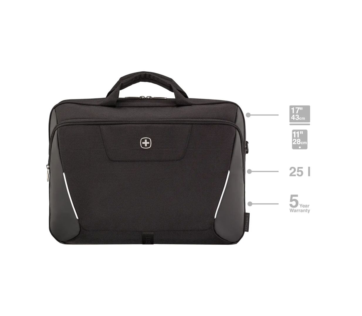 Wenger XE Brief 17 Laptop Briefcase with Tablet Pocket 17
